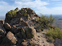 South summit of Pass Mountain