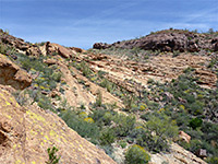 Angled strata