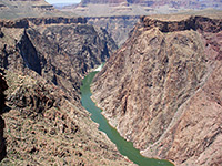 The inner canyon gorge