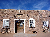 Entrance to the trading post