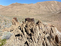 Weathered limestone