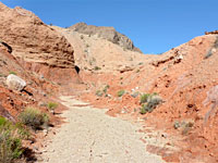 Shallow canyon