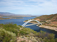 Hillsides above the Hwy 188 bridge