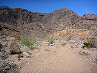 Sandy streambed