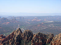 Distant view of Sedona