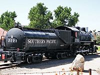 Old steam locomotive