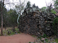 Basalt block