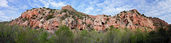 Canyon walls