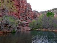 Vertical cliffs