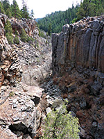 Columnar basalt
