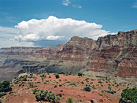 Cliffs above the Colorado