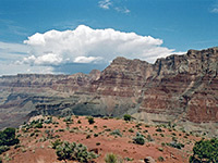 Cliffs above the Colorado