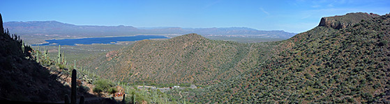 Panorama from the Lower Ruin