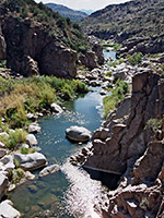 View downstream