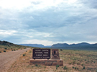 National Park entrance