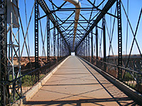 Old road bridge at Cameron