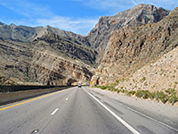 I-15 through the mountains