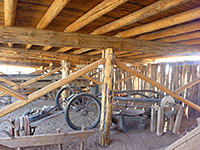 Shed near the barn