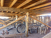 Shed near the barn