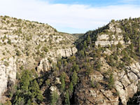 The view upstream