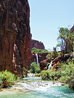 Below Mooney Falls