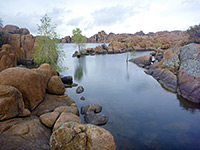 Sheltered bay