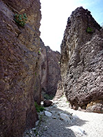 Narrow canyon