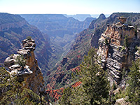 Limestone cliffs