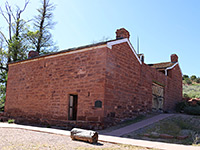 East side of the fort