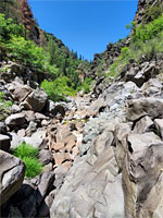 The deepening canyon