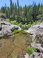 Pool and drop-off