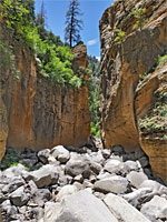 A narrow place