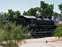 Locomotive at Pivot Point