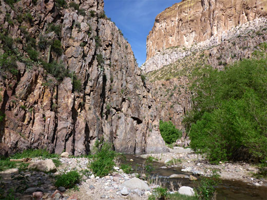 Tall cliffs