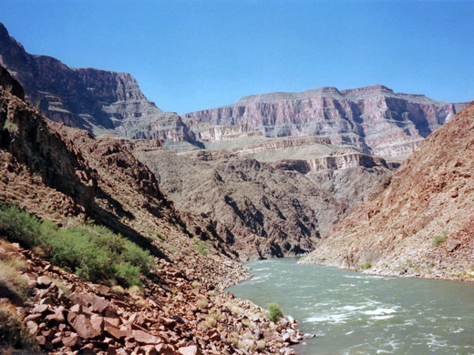 The Colorado River, near Peach Springs Canyon