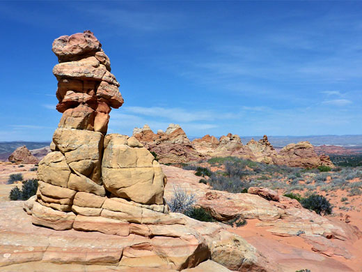Isolated hoodoo