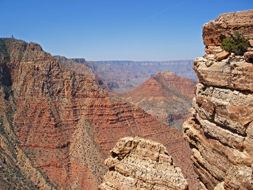 Cliffs opposite Desert View