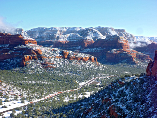 View north from Doe Mountain