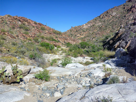 The upper section of Ford Canyon