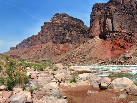 Cliffs above the Colorado