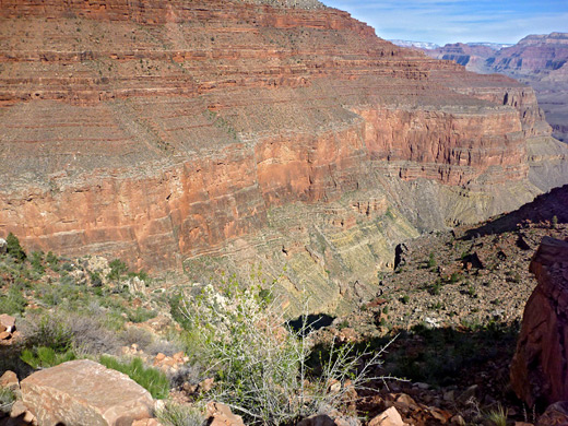 Upper end of Hermit Creek