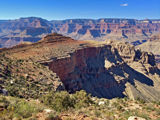 Narrow ridge
