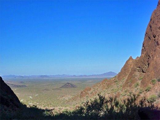 Mouth of Palm Canyon