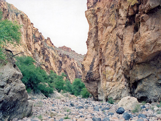 Narrows of La Barge Creek