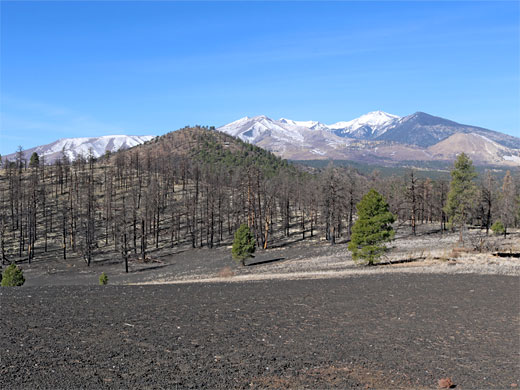 The view west from Lenox Crater