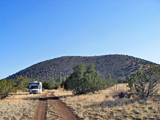 National forest camping - Leupp Road