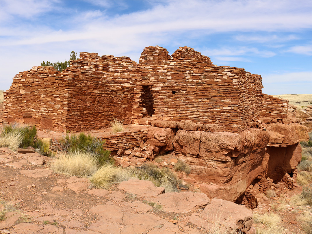 Well-preserved walls