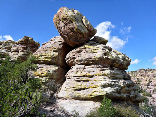 Weathered rocks