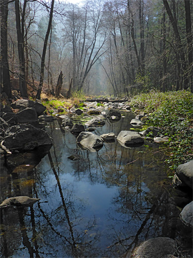 Boulders in Oak Creek