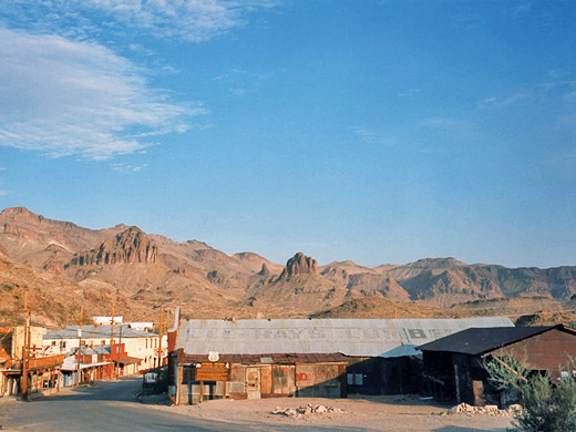 Route 66 through Oatman